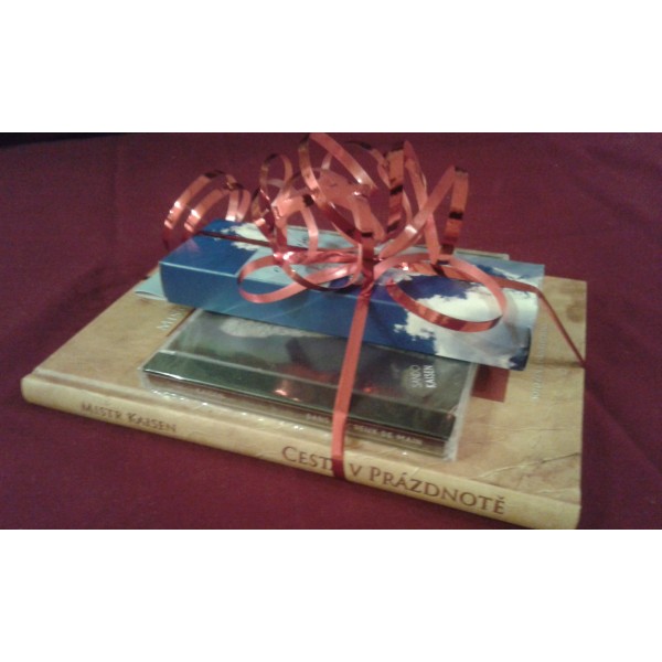 vianočný balíček zen buddhu - kniha, CD, vonné tyčinky
